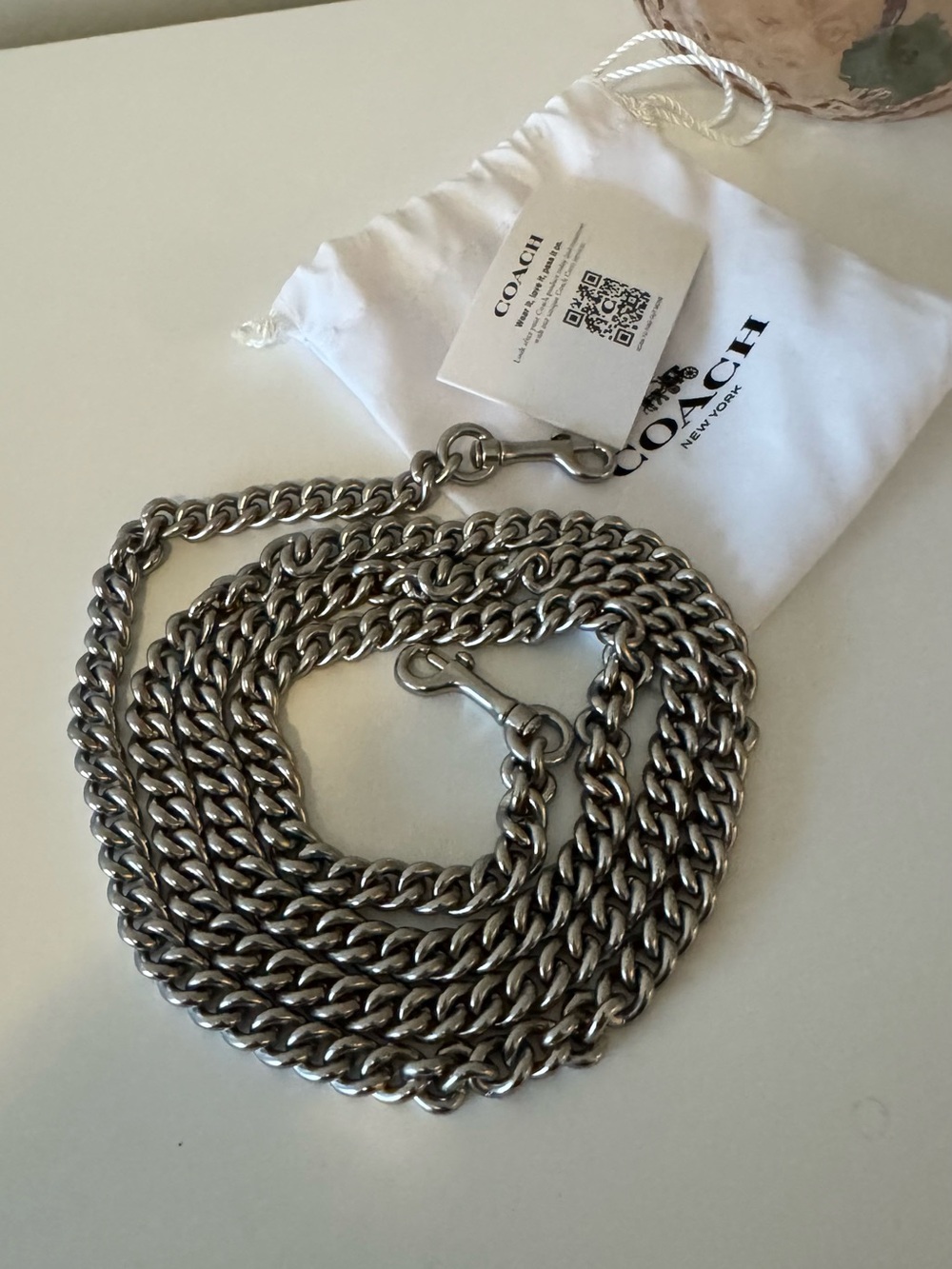 Coach Chain Strap